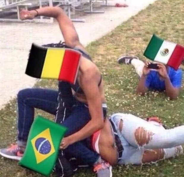 Anh che Brazil va Neymar sau tran thua Bi anh 12