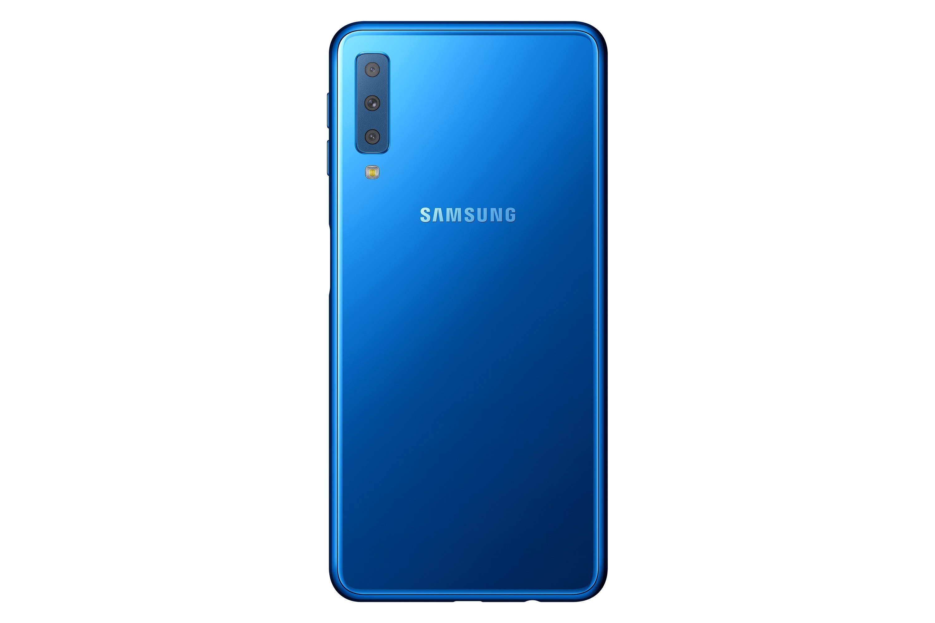 Samsung ra mat Galaxy A7 2018 voi 3 camera sau, chip loi tam hinh anh