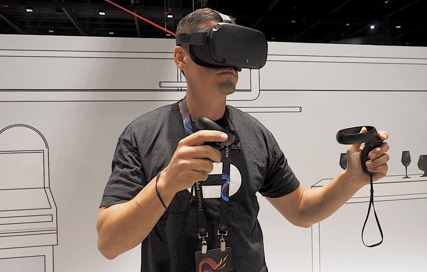 Facebook gioi thieu kinh VR Oculus Quest gia 399 USD hinh anh