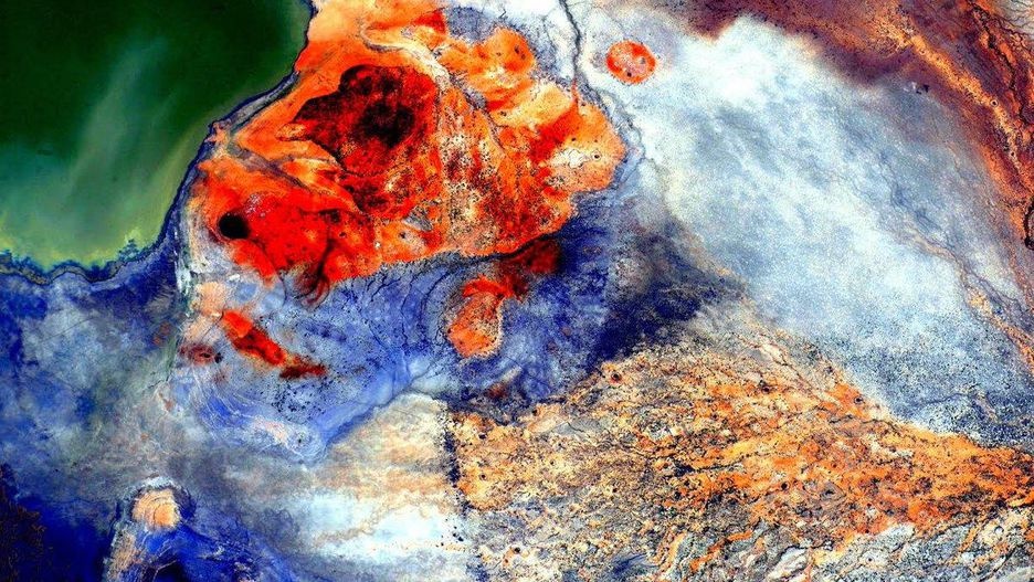 Anh chup Trai dat tu khong gian anh 7