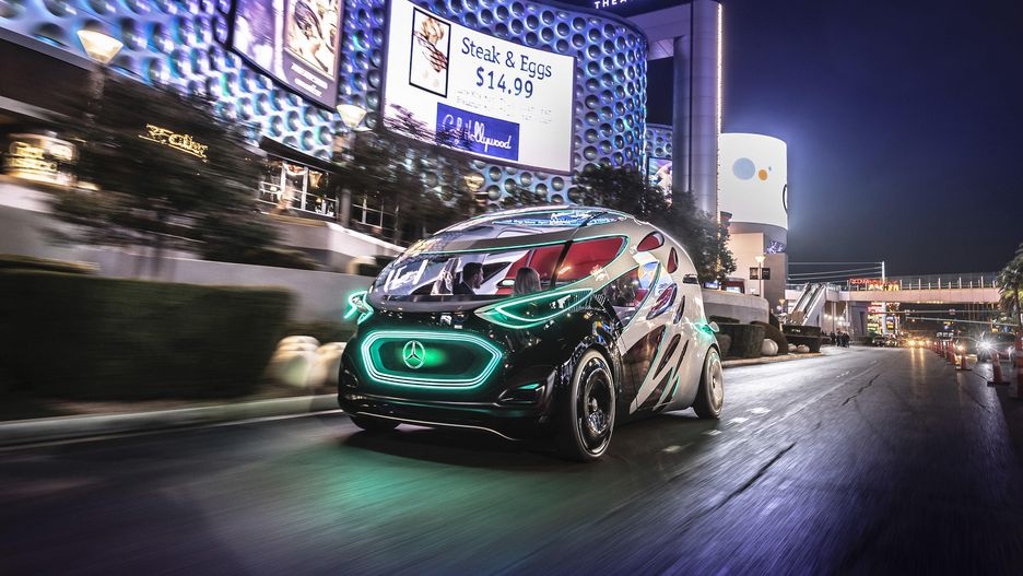 Concept xe dien,  Mercedes-Benz Vision Urbanetic anh 1