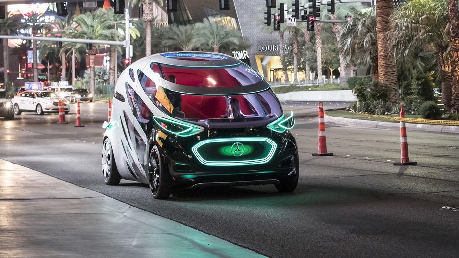 Concept xe dien,  Mercedes-Benz Vision Urbanetic anh 4