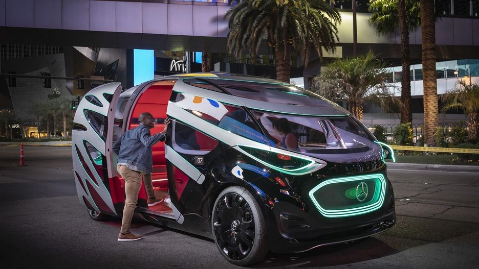 Concept xe dien,  Mercedes-Benz Vision Urbanetic anh 5