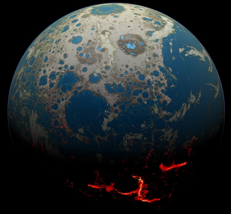 Phat hien mau da co xua nhat Trai dat tren Mat trang hinh anh