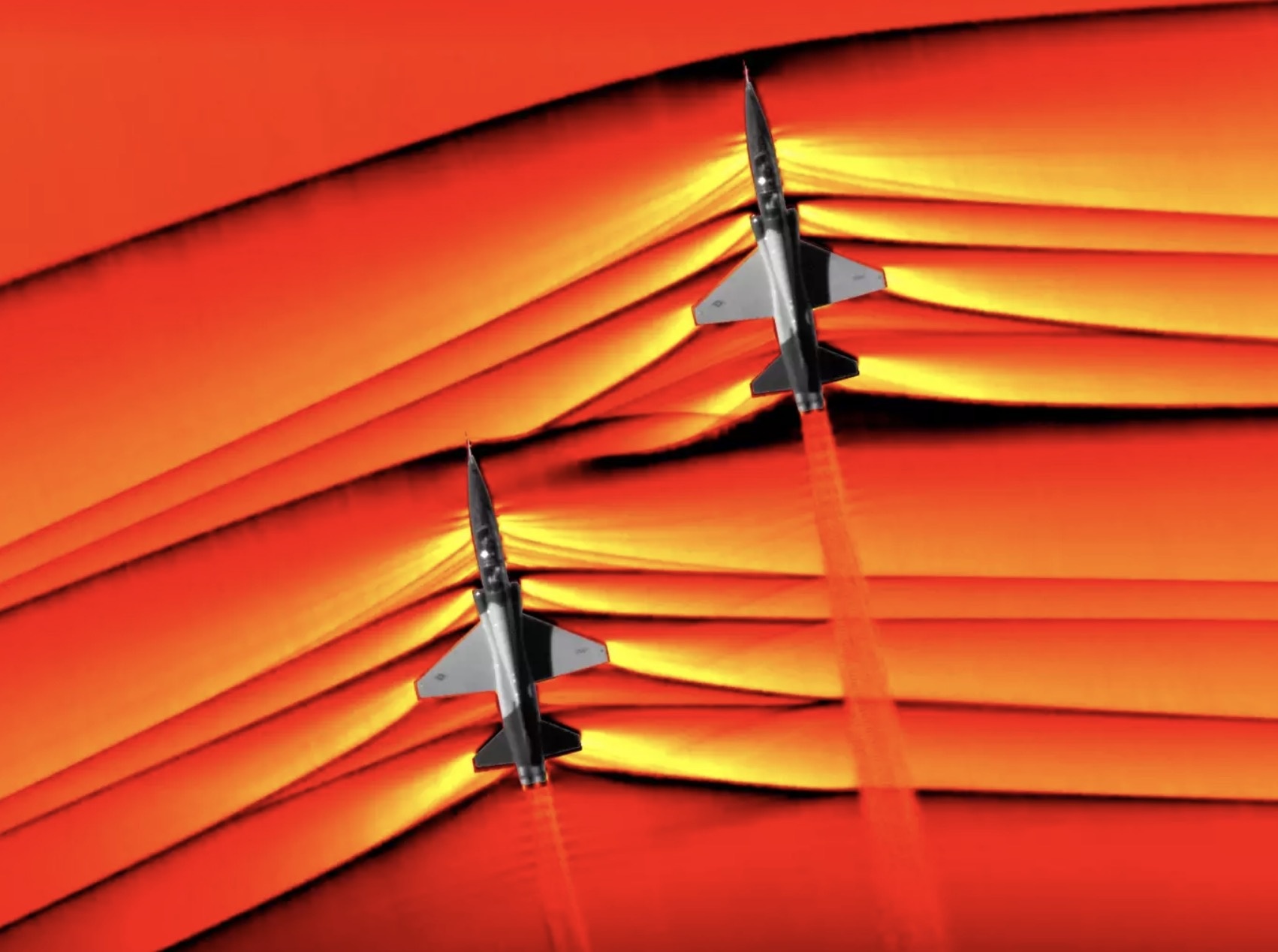 Anh hiem NASA chup chiec may bay pha vo toc do am thanh hinh anh