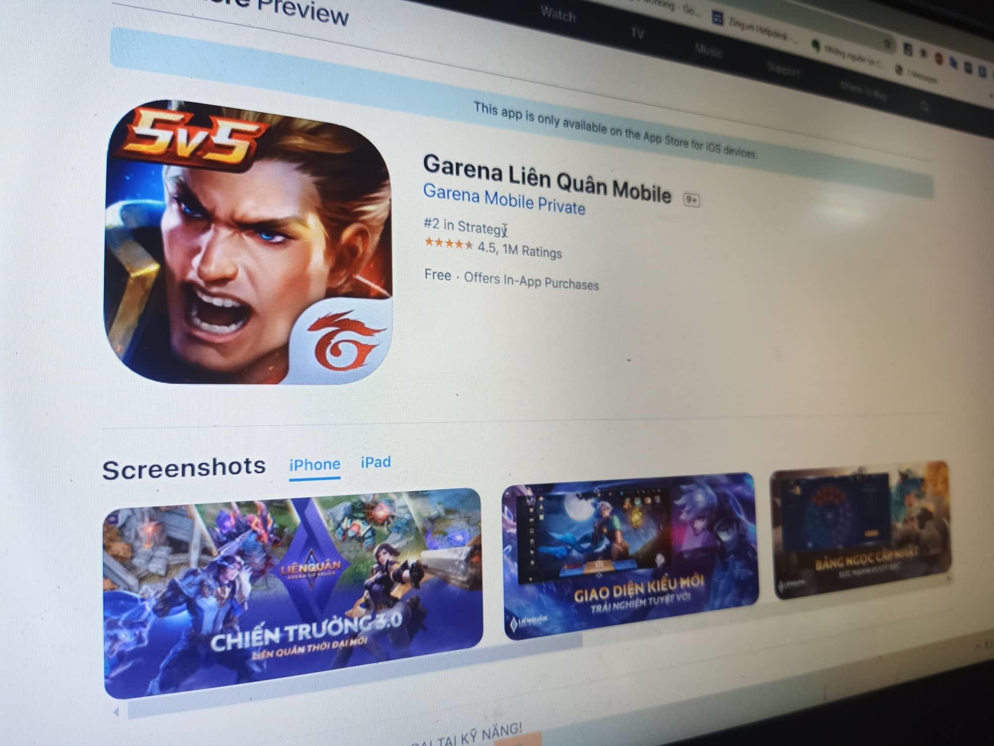 Lien Quan Mobile ban moi qua lag, game thu Viet nan long, gian du hinh anh