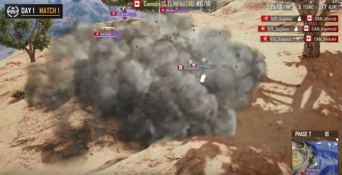 Việt Nam thắng tại World Cup PUBG ảnh 1 Viet Nam thang tai World Cup PUBG anh 1