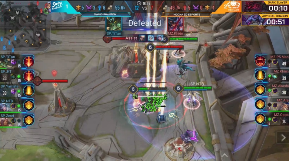 Doi Lien Quan di Sea Games tiep tuc thua anh 2