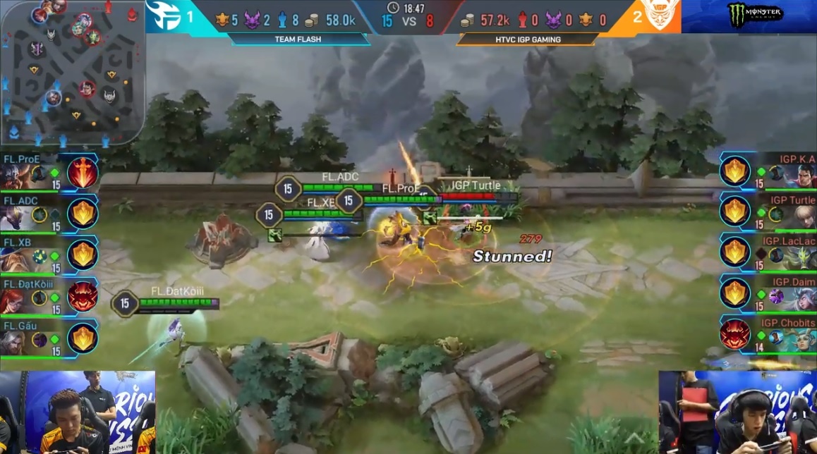 Team Flash thua sap mat IGP gaming anh 2