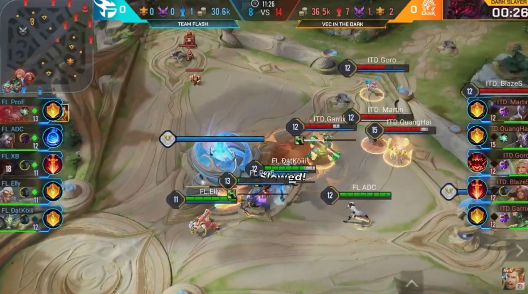 Phut cuoi truoc khi nha chinh MZ eSport sup do hinh anh