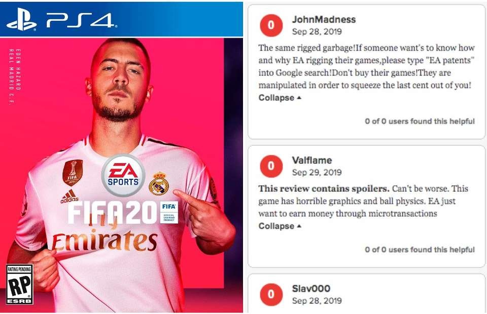 FIFA 20 bị đánh giá tệ nhất trong các đời ảnh 1 FIFA 20 bi danh gia te nhat trong cac doi anh 1