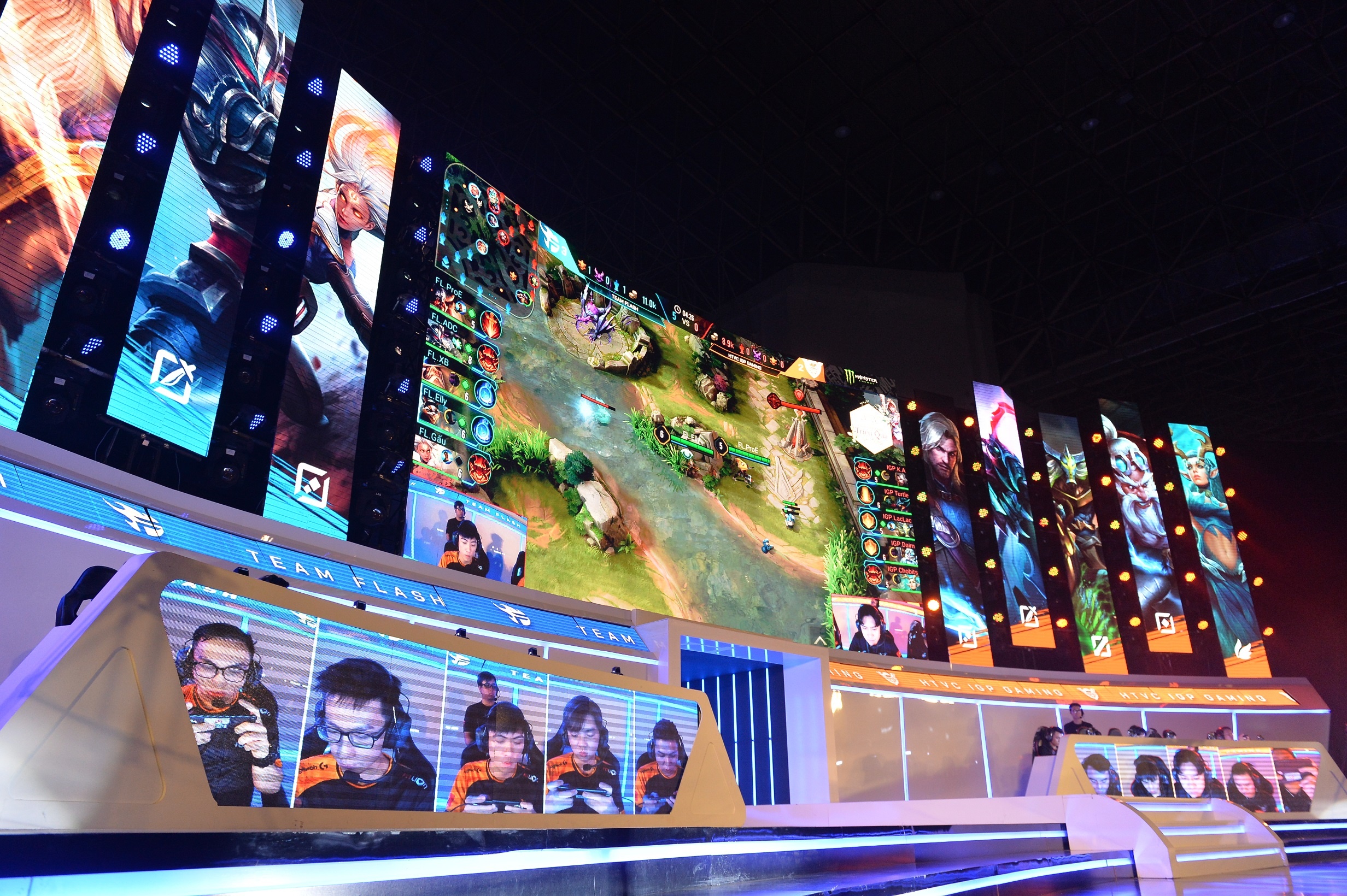 Team Flash vo dich Lien Quan VN 3 lan lien tiep anh 4