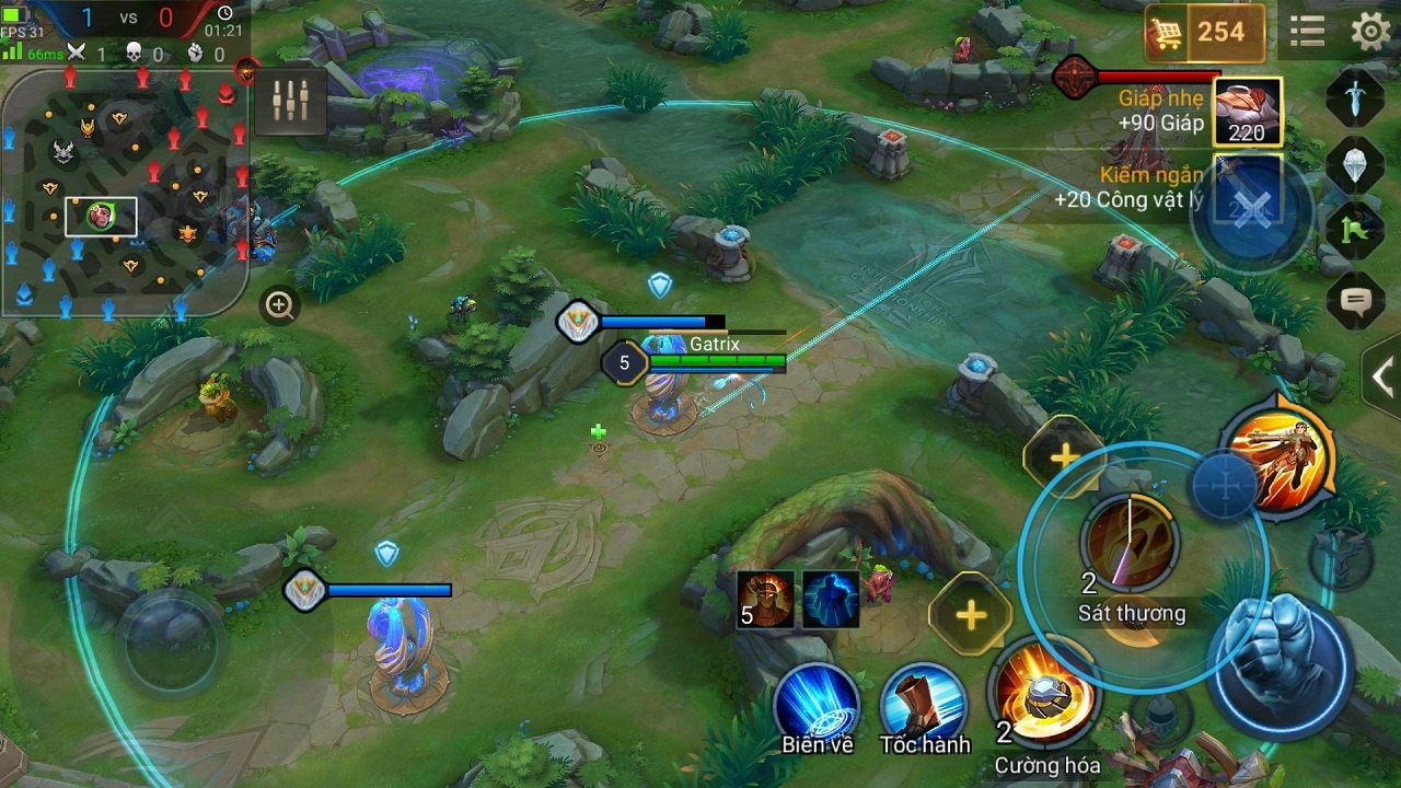 Lien Minh Huyen Thoai mobile va Lien Quan anh 3