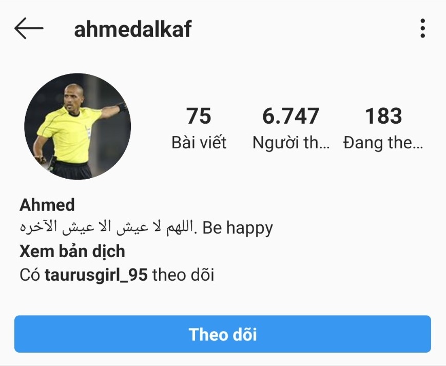 Trang cá nhân trọng tài Omen chuyển sang riêng tư ảnh 3 Trang ca nhan trong tai Omen chuyen sang rieng tu anh 3