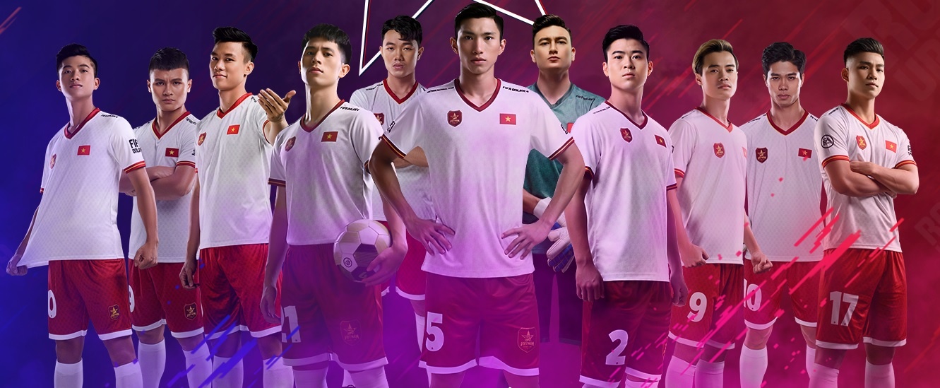 Van Hau,  Duy Manh,  Dinh Trong trong FIFA Online 4 anh 2