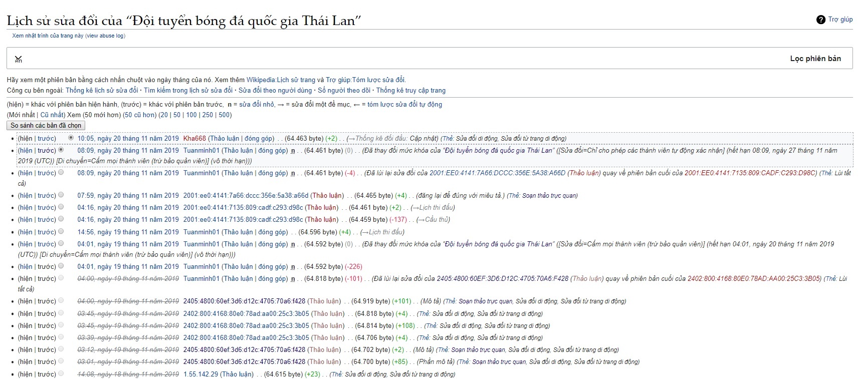 Người dùng Việt chỉnh sửa trang Wikipedia Thái Lan ảnh 2 Nguoi dung Viet chinh sua trang Wikipedia Thai Lan anh 2