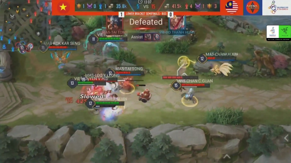 Dota2 huy chuong dong,  Lien Quan vao vong trong anh 8