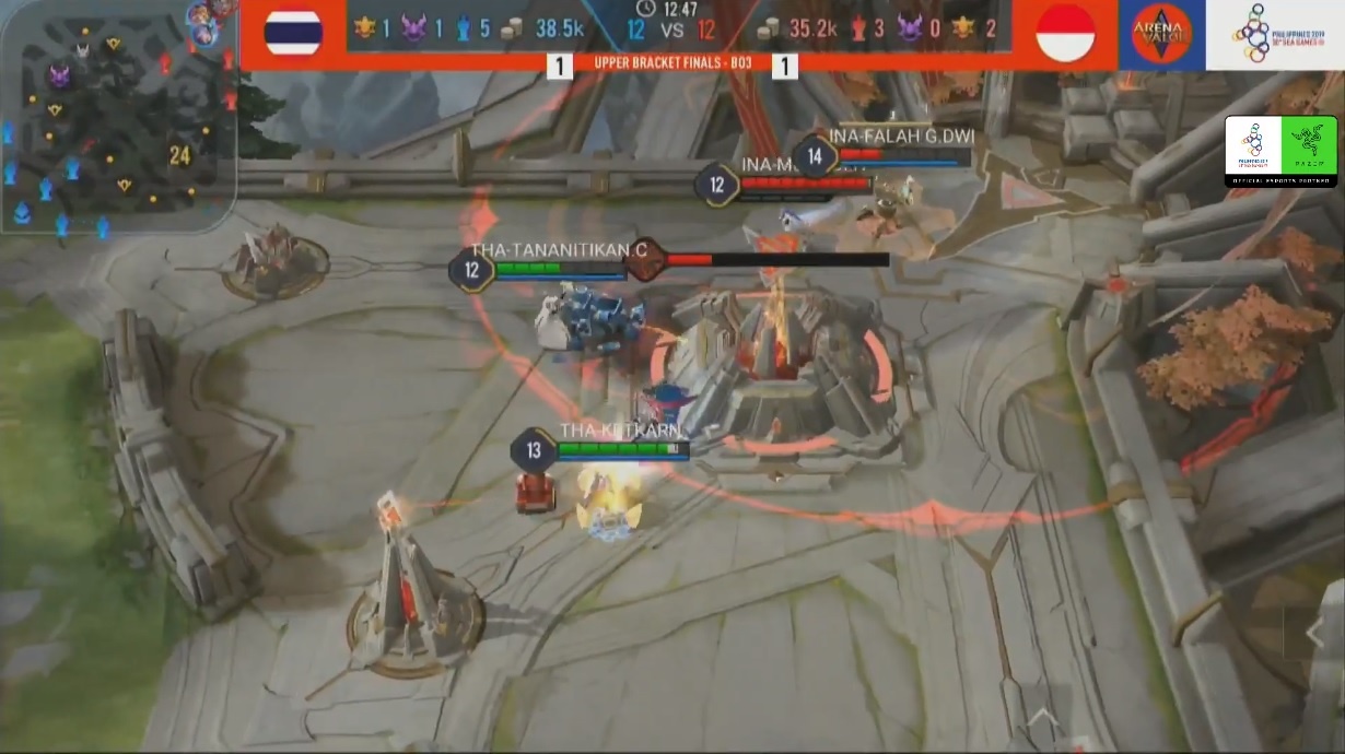 Dota2 huy chuong dong,  Lien Quan vao vong trong anh 5