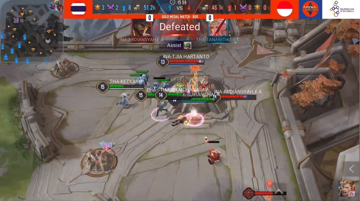 Lien Quan Viet Nam gianh huy chuong dong SEA Games anh 1