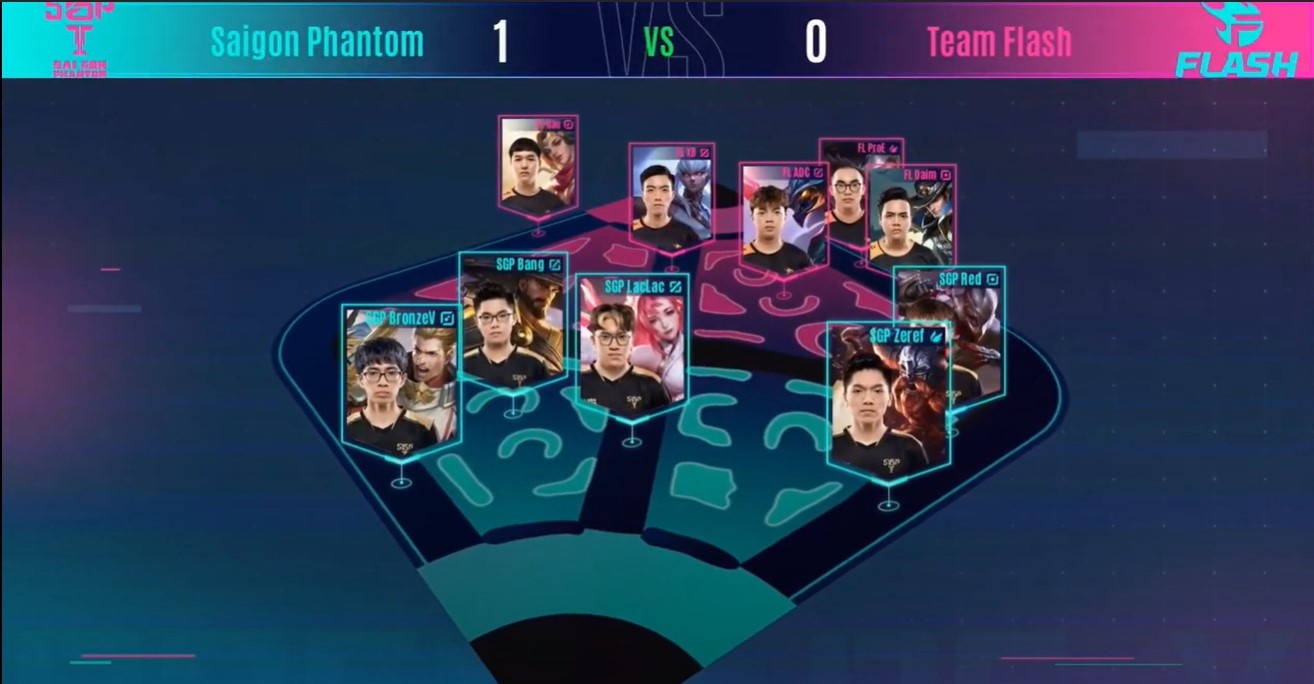 Van dau cam xuc giua Team Flash va Saigon Phantom hinh anh