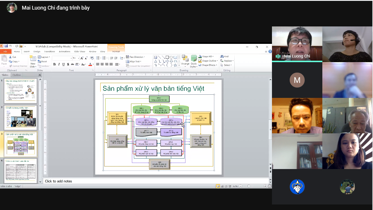 Cau lac bo Xu li Ngon ngu va Tieng noi Tieng Viet duoc thanh lap anh 2