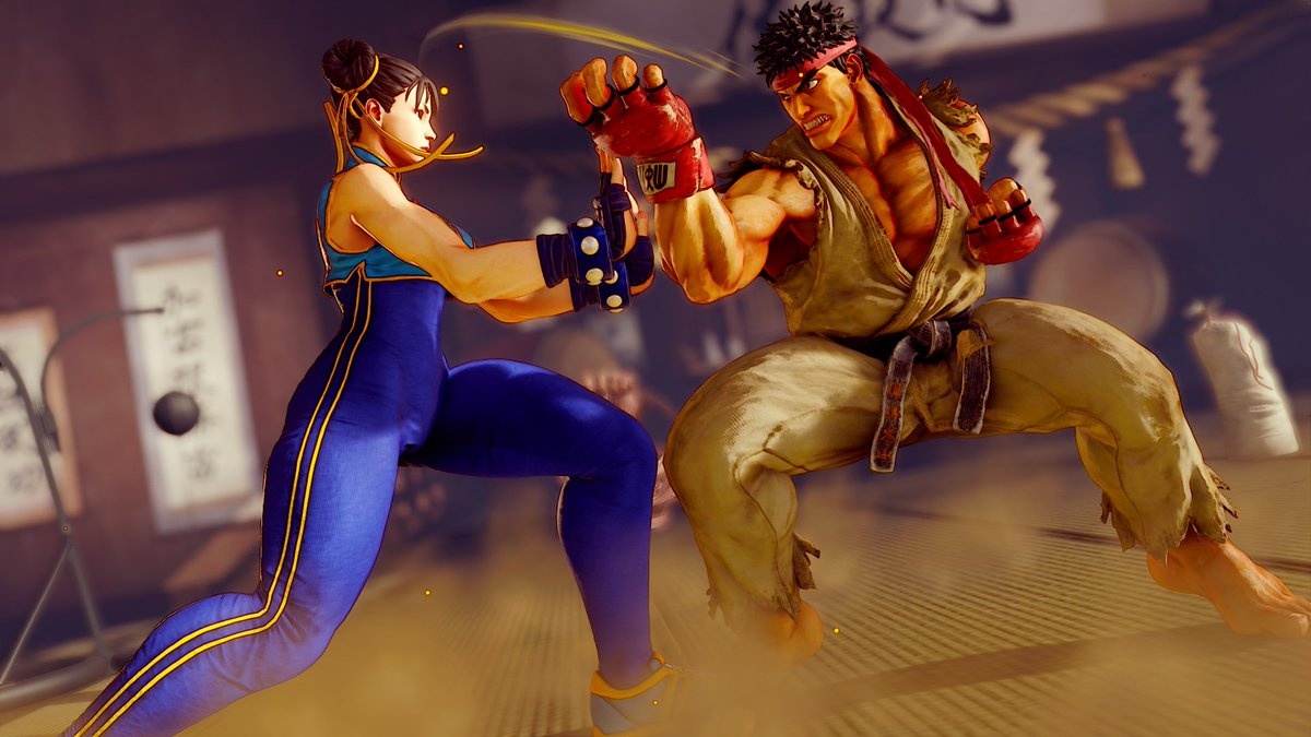 Chun-Li doi dau Ryu trong 'Chien binh duong pho' hinh anh