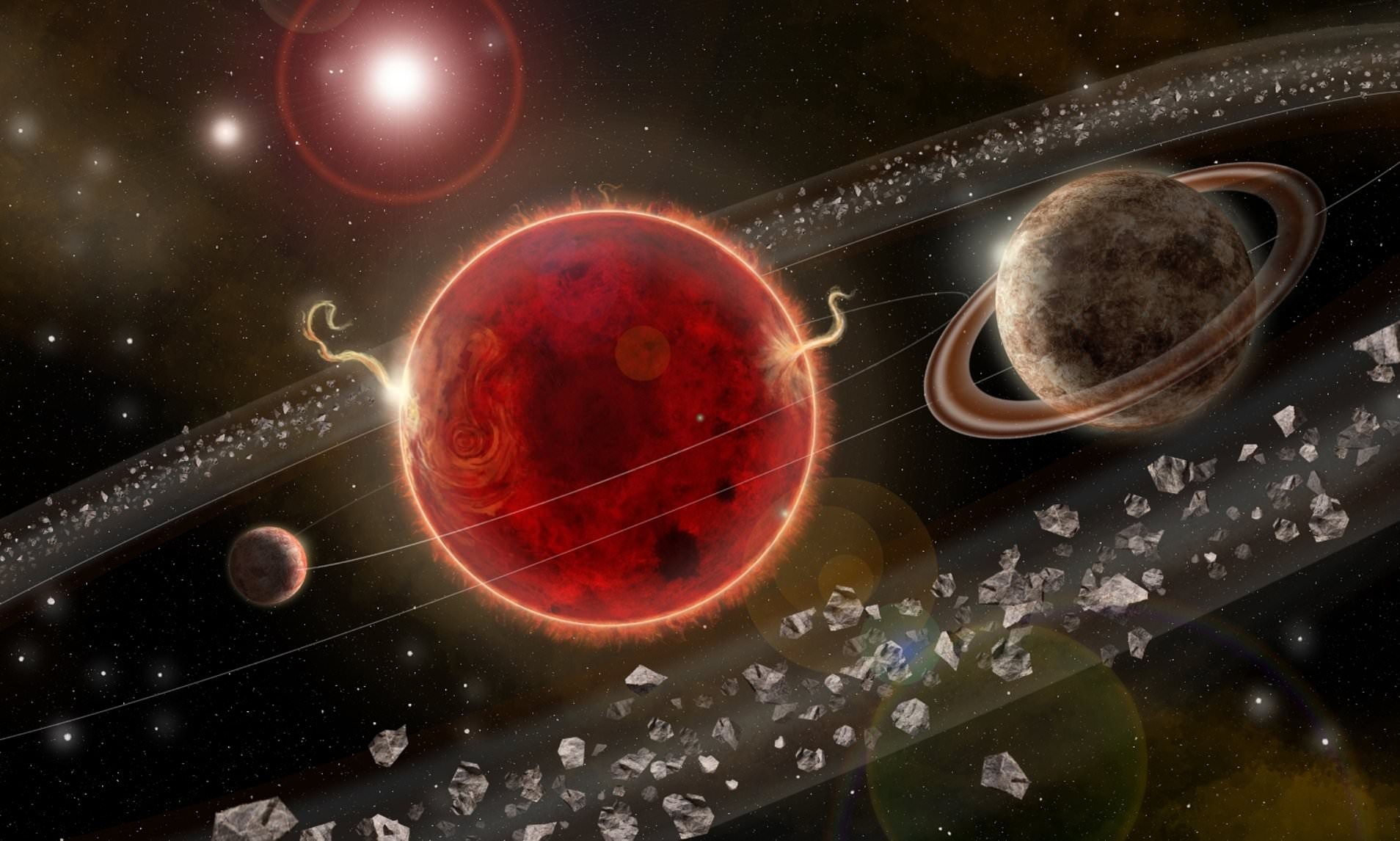 Phat hien hanh tinh 'dia nguc' co mua sat ky la hinh anh