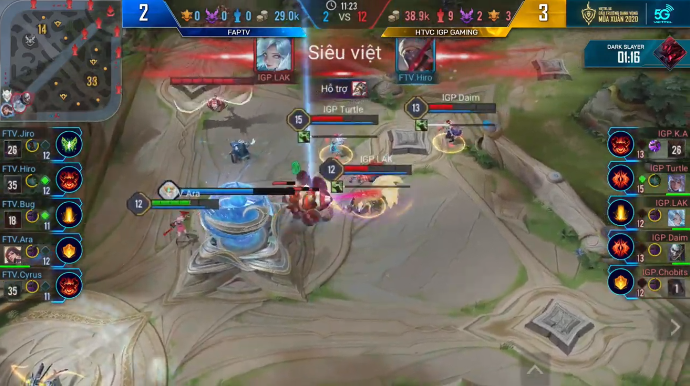 4 phut cuoi tran FAP TV va HTVC IGP Gaming hinh anh