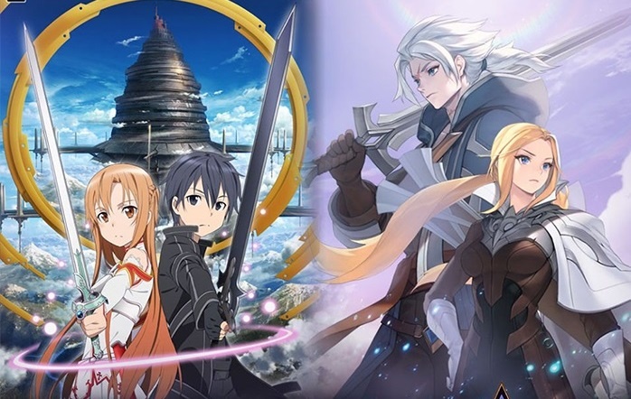Lien Quan Mobile hop tac Sword Art Online, 2 tuong se co skin anime hinh anh