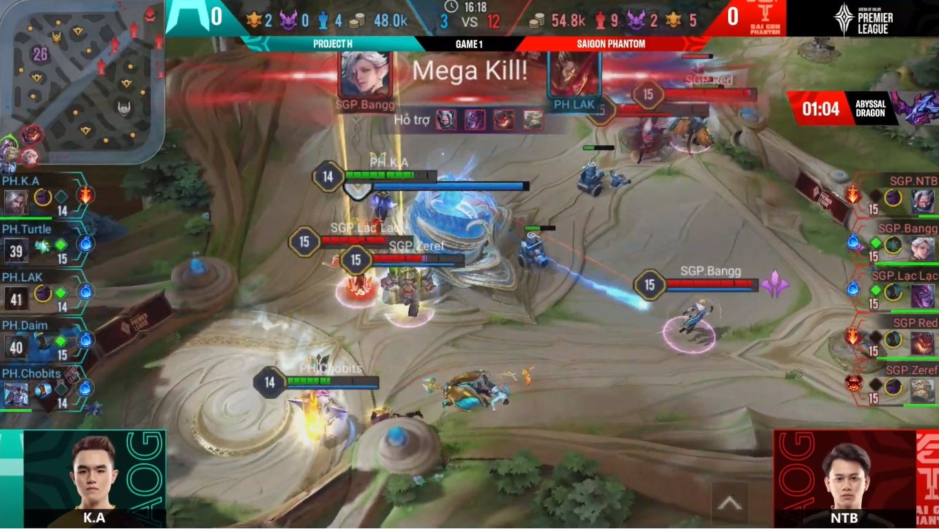 Lai Bang gianh Mega Kill ngay ngay dau Lien Quan APL 2020 anh 2