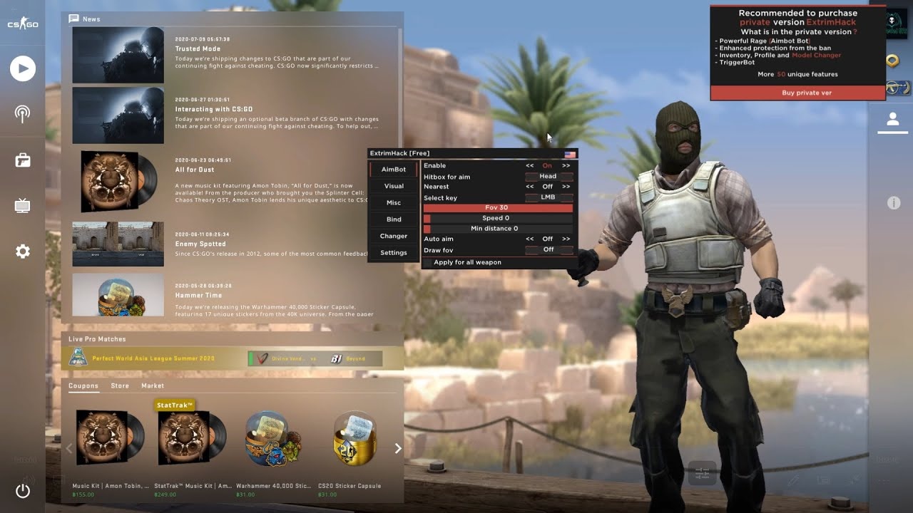 Gamer gian lan van hack mac cho CS:GO ra ban chong cheat moi anh 2