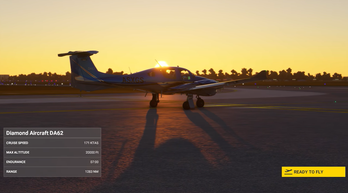 Bau troi TP.HCM ban dem trong Flight Simulator hinh anh