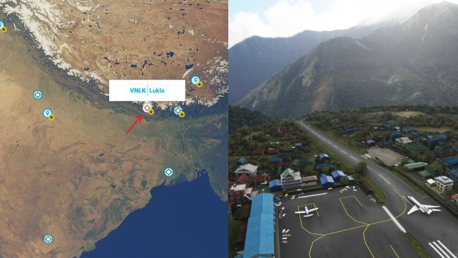 10 dia diem bi an phai kham pha trong game 2 trieu GB Flight Simulator anh 3