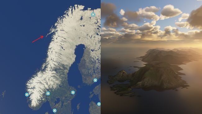 10 dia diem bi an phai kham pha trong game 2 trieu GB Flight Simulator anh 4