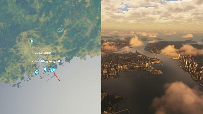 10 dia diem bi an phai kham pha trong game 2 trieu GB Flight Simulator anh 6