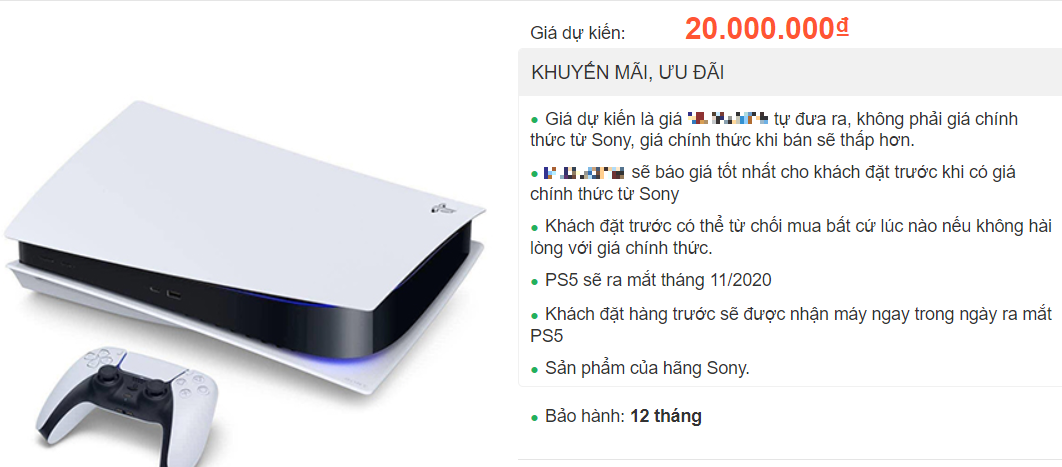 Gia ban PlayStation 5 tai Viet Nam anh 2