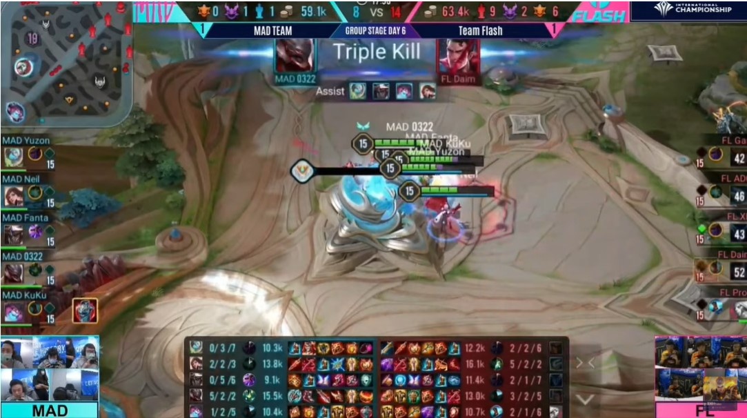 3 phut cuoi day cam xuc tran MAD Team va Team Flash hinh anh