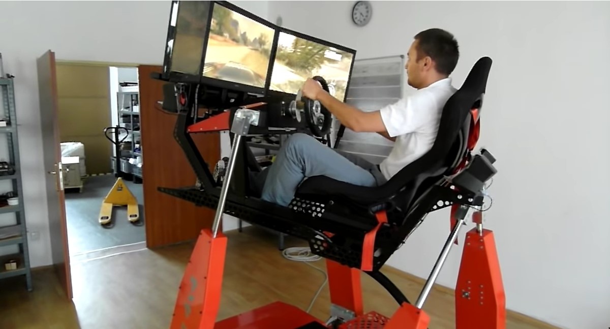 Bo gia lap dua xe Motion-SIM hinh anh