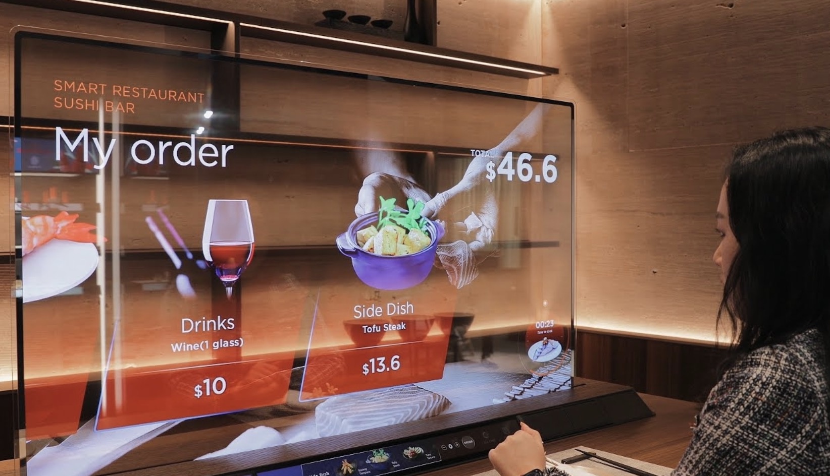 LG gioi thieu y tuong TV OLED trong suot anh 1