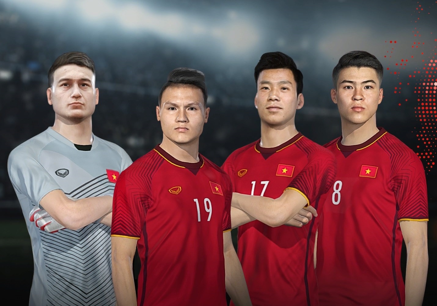Tuyen Viet Nam se xuat hien trong PES 2022 hinh anh