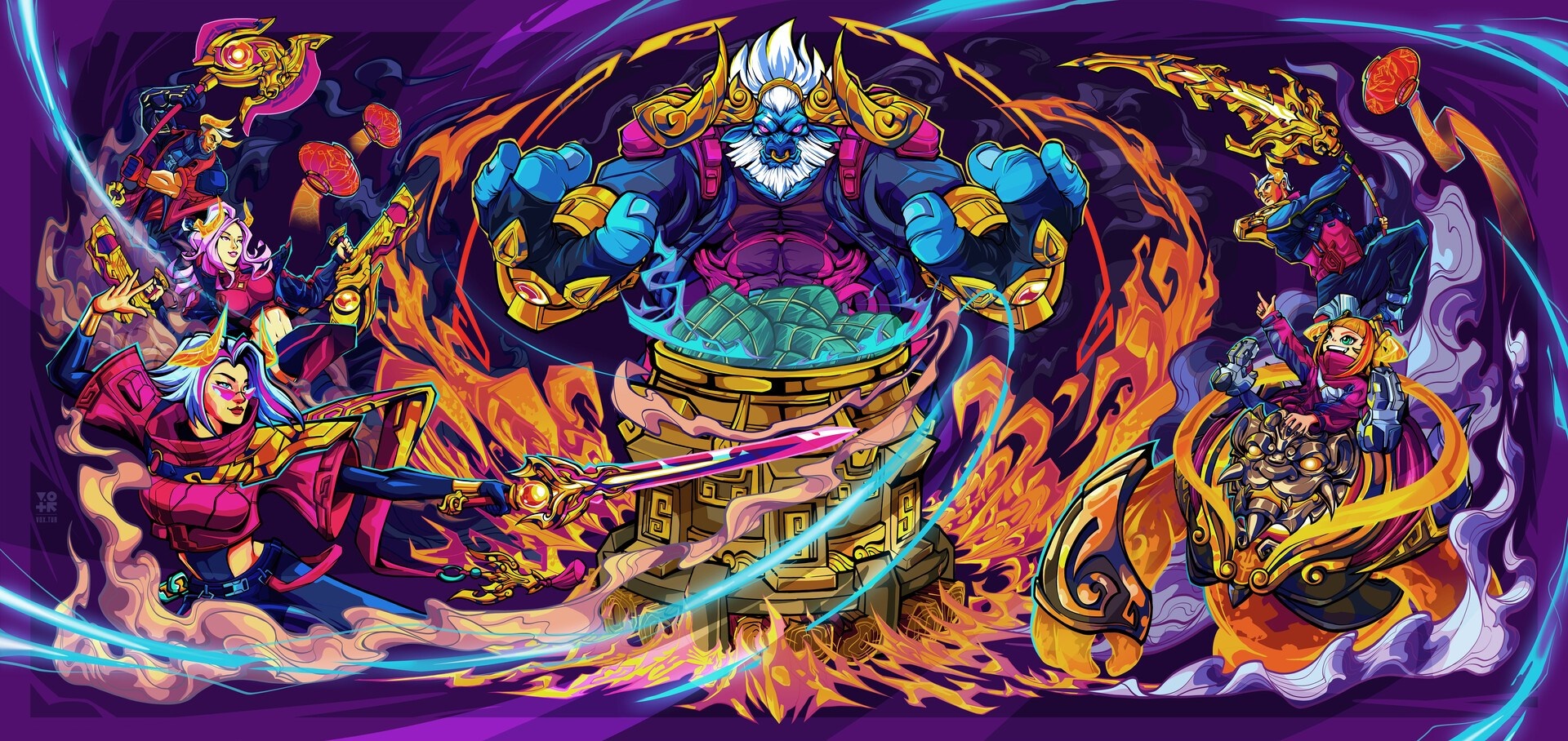 Game thu Lien Quan, LMHT do ve Toc Chien hinh anh