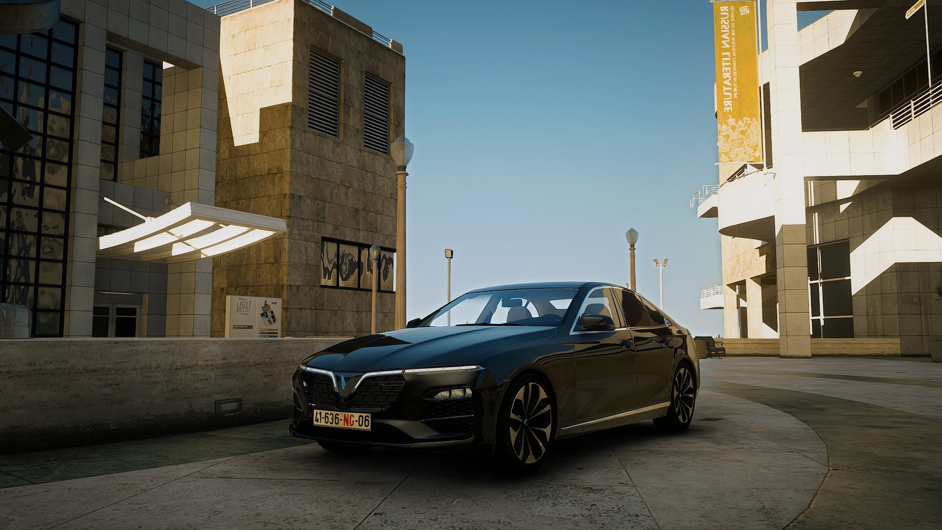 Xe VinFast xuat hien trong ban mod game GTA V hinh anh