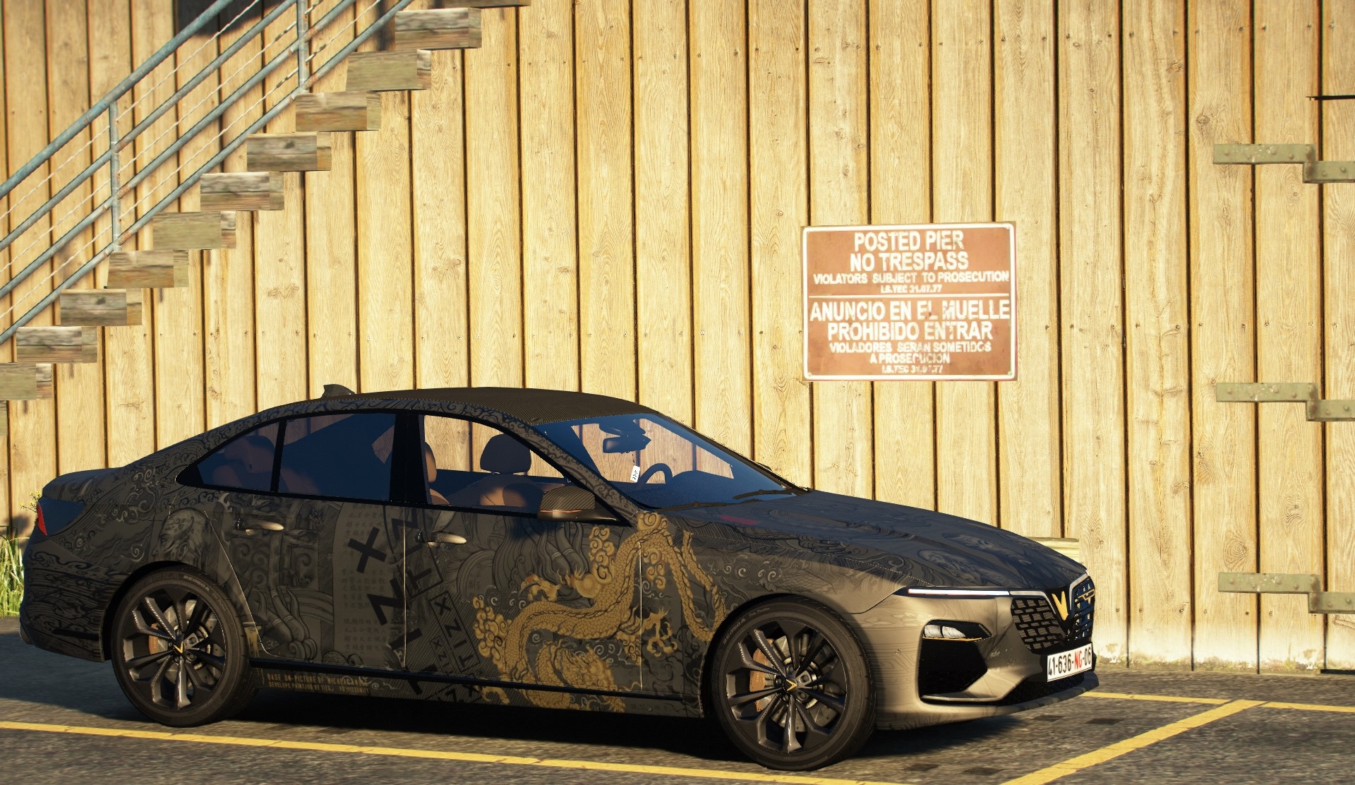 Xe VinFast xuat hien trong GTA V anh 3