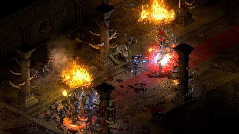 Danh boss Duriel va Andariel trong Diablo II: Resurrected hinh anh