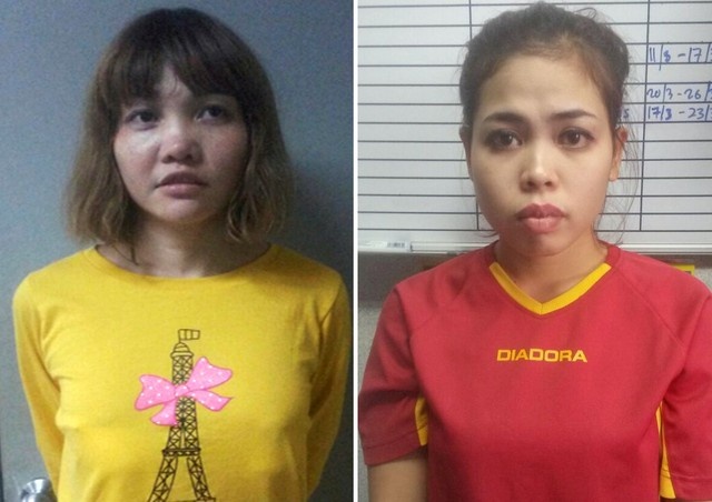 Nghi pham binh tinh doi mat an tu vu nghi an Kim Jong Nam hinh anh