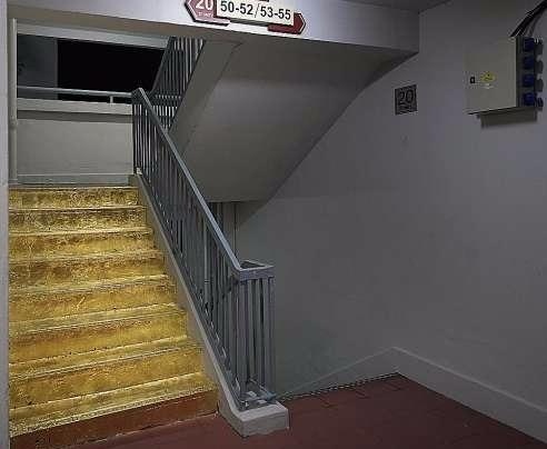 'Cau thang vang' gay tranh cai o Singapore hinh anh