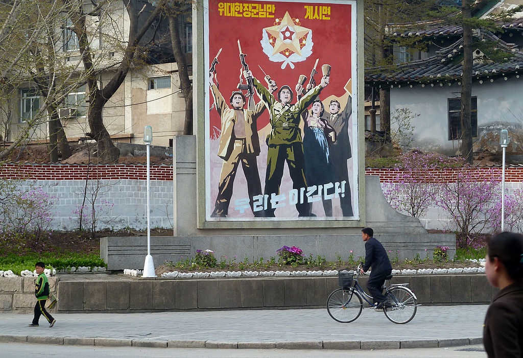 tranh cổ động Triều Tiên ảnh 5 tranh co dong Trieu Tien anh 5