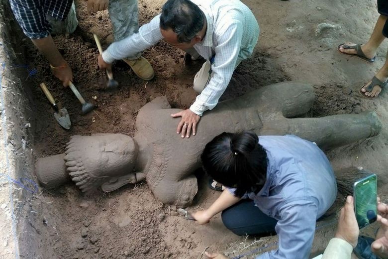 tượng cổ ở Angkor ảnh 1 tuong co o Angkor anh 1