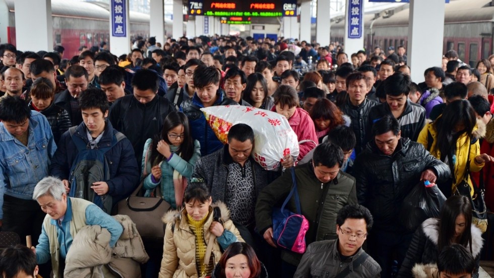 Chuyen gia uoc tinh dan so Trung Quoc it hon 100 trieu nguoi hinh anh