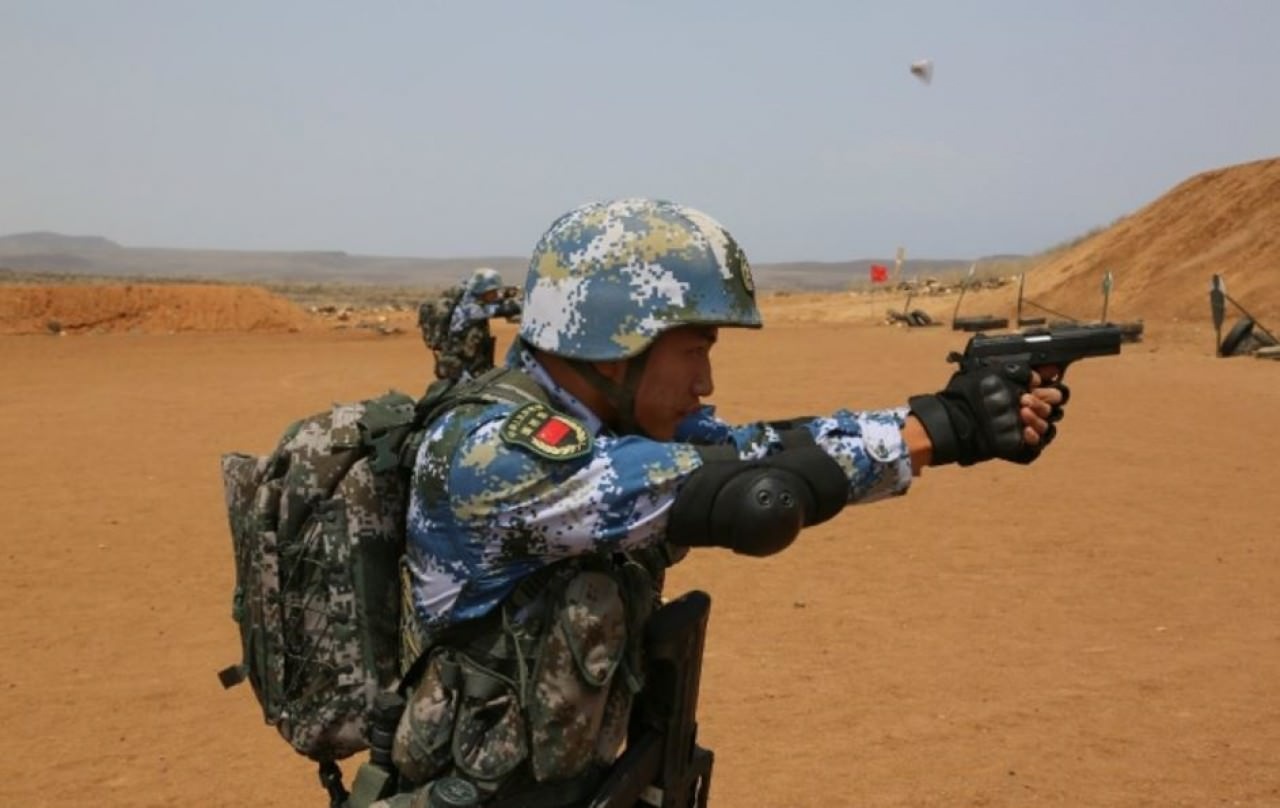 Trung Quoc tap tran o Djibouti anh 6